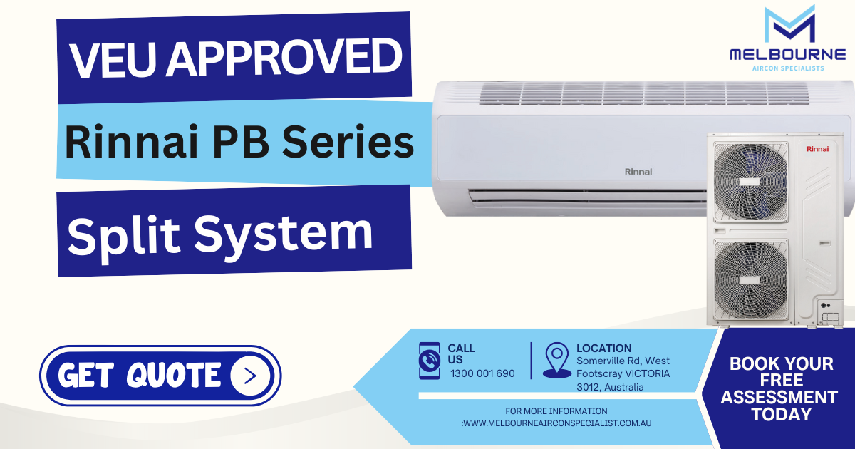 Rinnai PB Series Split System