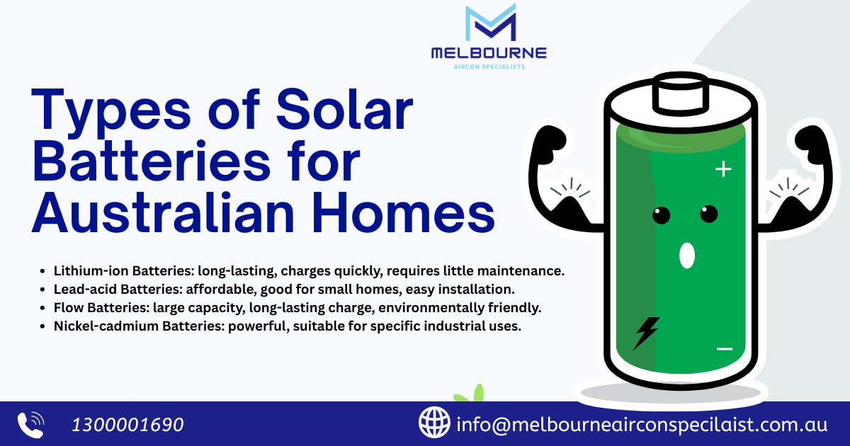 Types of Solar Batteries